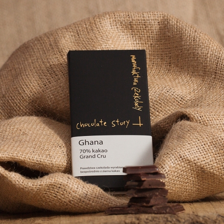 Czekolada Grand Cru 70% kakao z Ghany