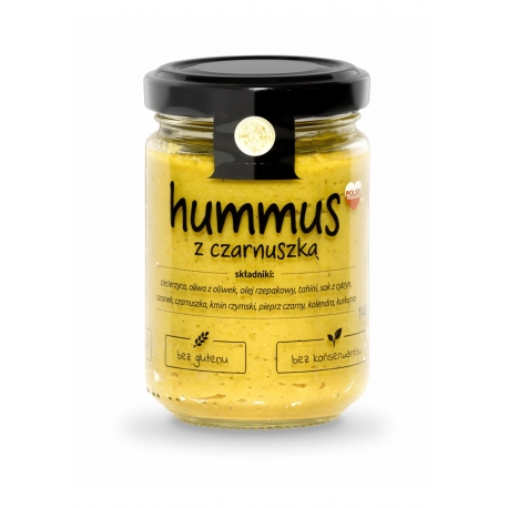 Hummus z czarnuszką 140g